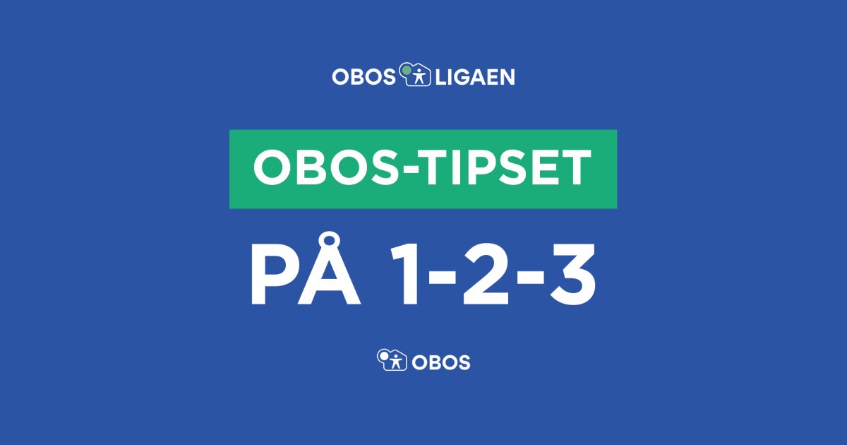OBOStipset på 123 / OBOSligaen