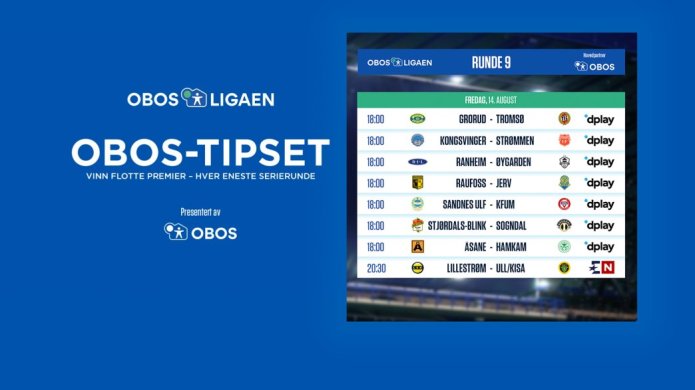 Husk OBOS-tipset for 9. runde